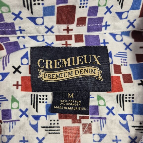 CREMIEUX PREMIUM DENIM Men's Size M Shirt Stretch Lightweight Multi Color (54) - Picture 10 of 11